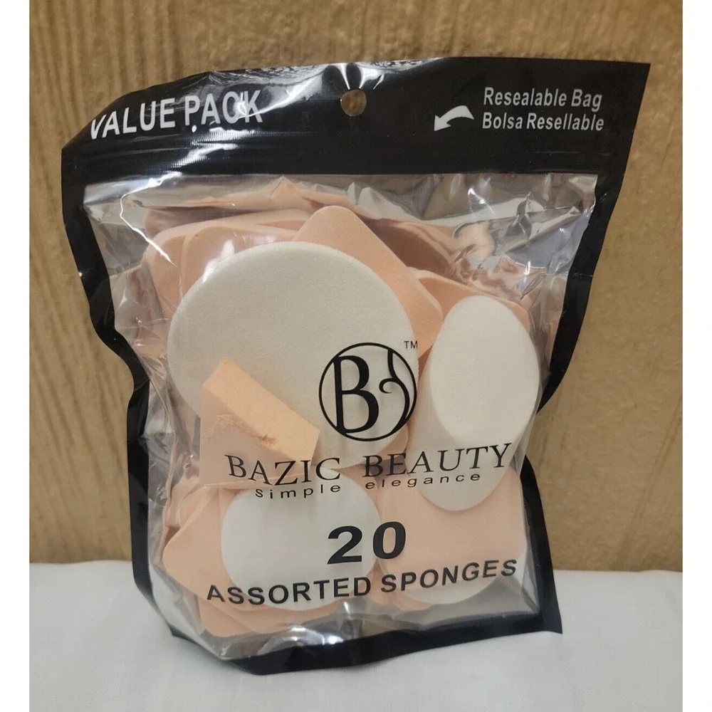 Bazic Beauty Simple Elegance Assorted Makeup Sponges